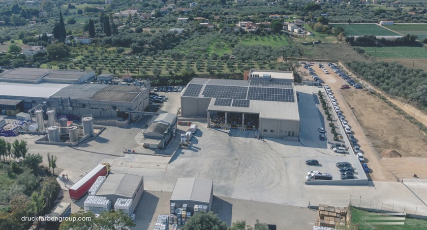 DRUCKFARBEN Group Inaugurates New Production Facility in Chalcis